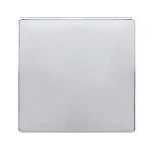 Click Definity Complete 1 Gang Blank Plate Polished Chrome Cover Plate