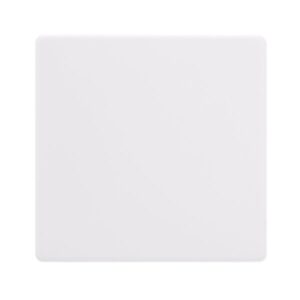Click Definity Complete 1 Gang Blank Plate Polar White Cover Plate