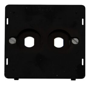 Click Definity 2 Gang Single Dimmer Plate Insert