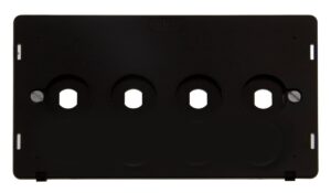 Click Definity 4 Gang Double Dimmer Plate Insert