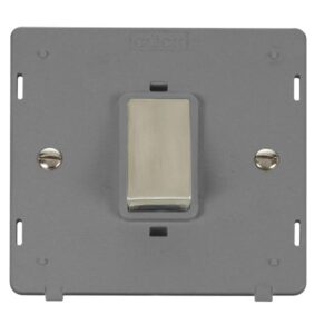 Click Definity 50A Ingot 1 Gang Double Pole Plate Switch Insert