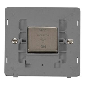 Click Definity 10A Ingot 3 Pole Fan Isolation Plate Switch Insert