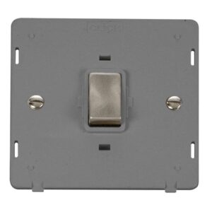 Click Definity 20A Ingot Double Pole Plate Switch Insert
