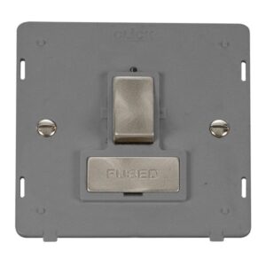 Click Definity 13A Ingot Double Pole Switched Fused Connection Unit Insert
