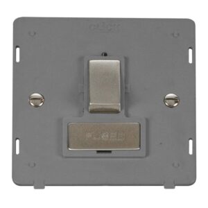 Click Definity 13A Ingot Double Pole Switched Fused Connection Unit Insert