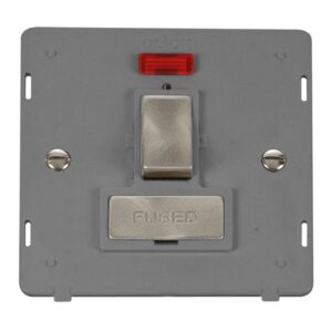 Click Definity 13A Ingot Double Pole Switched Fused Connection Unit With Neon Insert