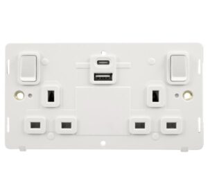 Click Definity 2G 13A Switch Skt 4.2A A&C Usb Insert Pw