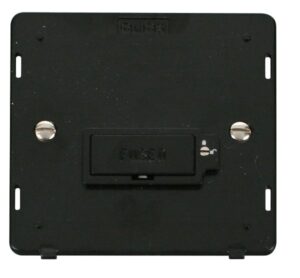 Click Definity 13A Fused Connection Unit (Lockable) Insert Black