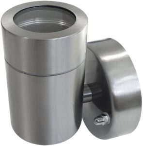 Eterna 35W Stainless Steel Single Up Or Down Wall Light