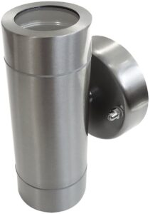 Eterna 35W Stainless Steel Twin Up And Down Wall Light