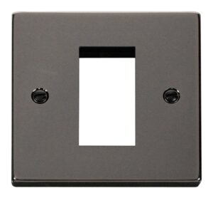 Click Deco Single Plate (Single Media Module Aperture)