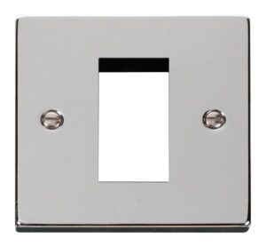 Click Deco Single Plate (Single Media Module Aperture)