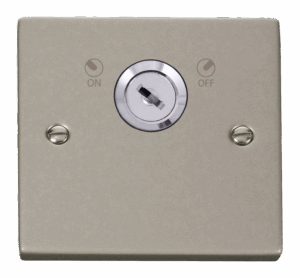 Click Deco 20A Double Pole Key Lockable Switch