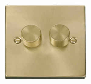 Click Deco Vpsb 2Gang 2Way 100W Led Dimmer Switch