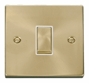 Click Deco 1 Gang 2 Way Ingot 10Ax Switch White