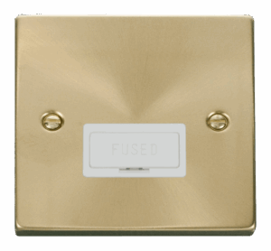 Click Deco 13A Fused Connection Unit White