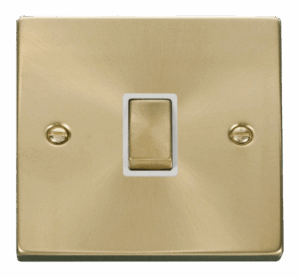 Click Deco 20A 1 Gang Dp Ingot Switch White