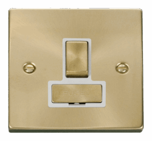 Click Deco 13A Fused Ingot Switched Connection Unit White