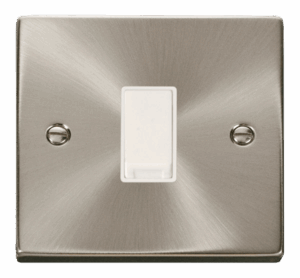 Click Deco 1 Gang 2 Way 10Ax Switch White