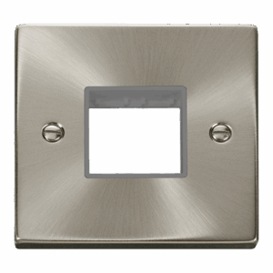 Click Deco 1 Gang Minigrid© Unfurnished Plate 2 Apertures