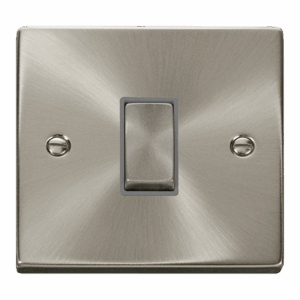 Click Deco 10Ax Ingot 1 Gang Intermediate Plate Switch