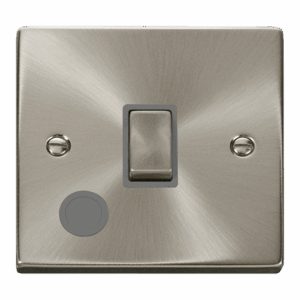 Click Deco 20A Ingot Double Pole Plate Switch With Optional Flex Outlet