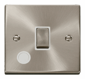 Click Deco 20A 1 Gang Dp Ingot Switch With Flex Outlet White