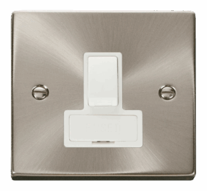 Click Deco 13A Fused Switched Connection Unit White