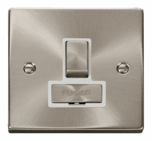 Click Deco 13A Fused Ingot Switched Connection Unit White