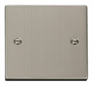 Click Deco 1 Gang Blank Plate