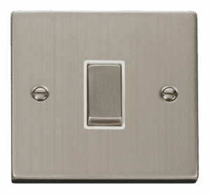 Click Deco 1 Gang 2 Way Ingot 10Ax Switch White