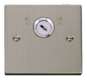 Click Deco 20A Double Pole Key Lockable Switch