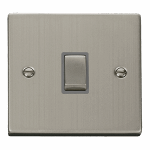 Click Deco 20A Ingot Double Pole Plate Switch
