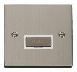 Click Deco 13A Fused Ingot Connection Unit White