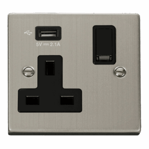 Click Deco 1G Skt Usb 2.1A Deco