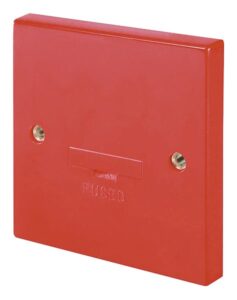 Click Essentials 3A Fused Connection Unit Red