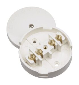 Click Essentials 20A Junction Box Selective Entry 4 Terminal White