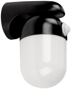 Eterna Black Polycarbonate LED Well Glass With 120° PIR