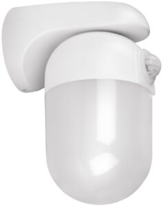 Eterna White Polycarbonate LED Well Glass With 120° PIR