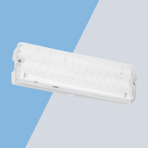 Eterna LED Maintained EMERGENCY Bulkhead With ISO 7010 Legend Set