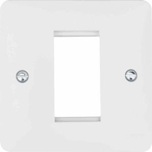 Hager Euro Style Accomodation Plate 1 Module