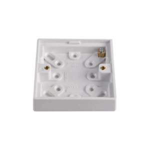 Hager Single 28mm Deep Moulded Box