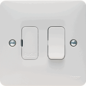Hager Switched Fuse Spur with 3A Fuse