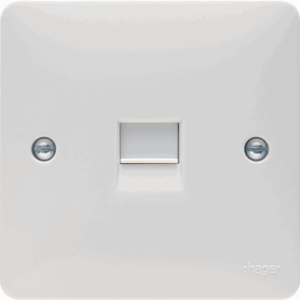 Hager BT Master Telephone Outlet