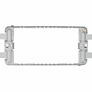 Hager 3/4 Gang Grid Frame (Grey)
