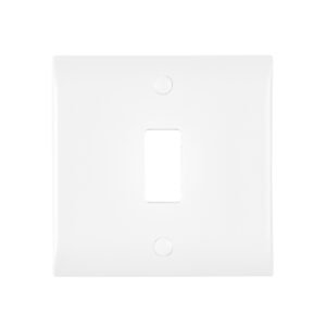 Saxby Electrical Curved Edge 1G Grid Front Plate