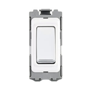 Saxby Electrical Grid 20A Intermediate Grid Module Polished Chrome