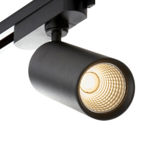 Saxby Lunaro Multi Wattage Track Head 3000K Matt Black