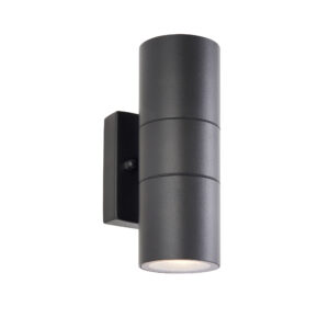 Saxby Scope 2lt Wall IP65 Black