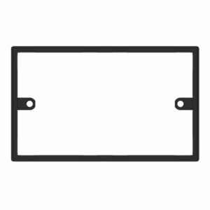 Click Deco 2G 10Mm Deco Gasket Bk